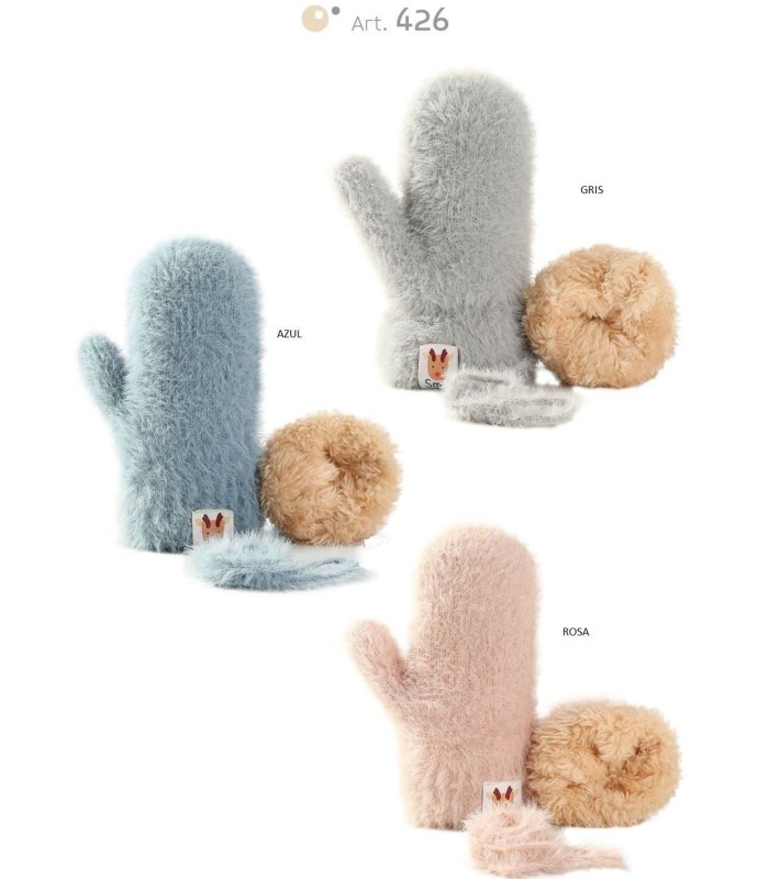 Manopla Bebé Lisa Forrada