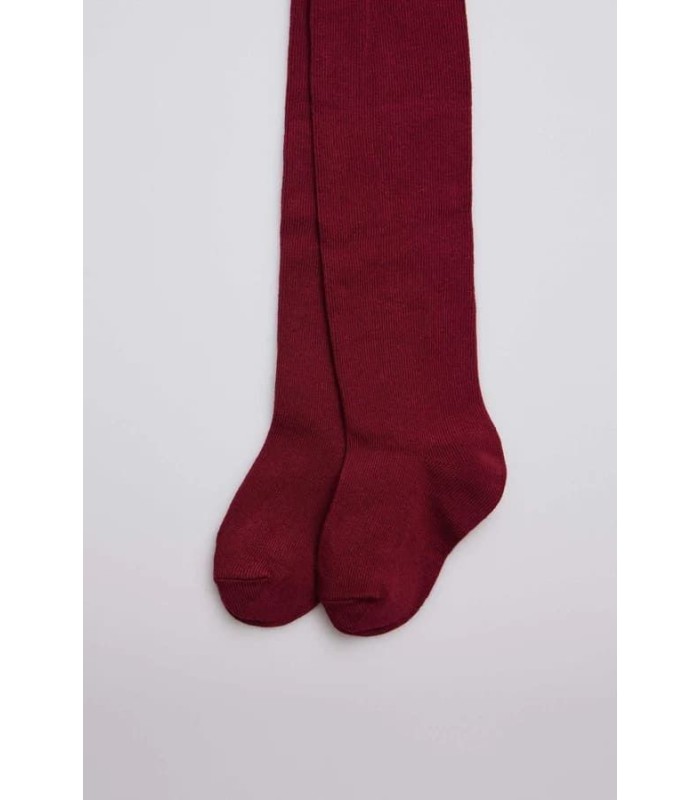 Leotardo Infantil Liso Granate Ysabel Mora 36981