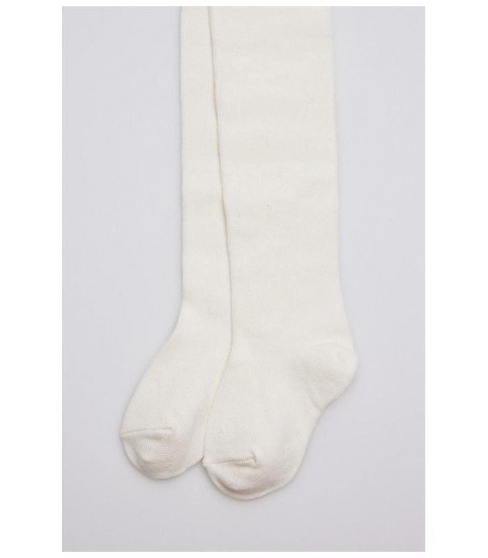 Leotardo Infantil Liso Marfil Ysabel Mora 36981