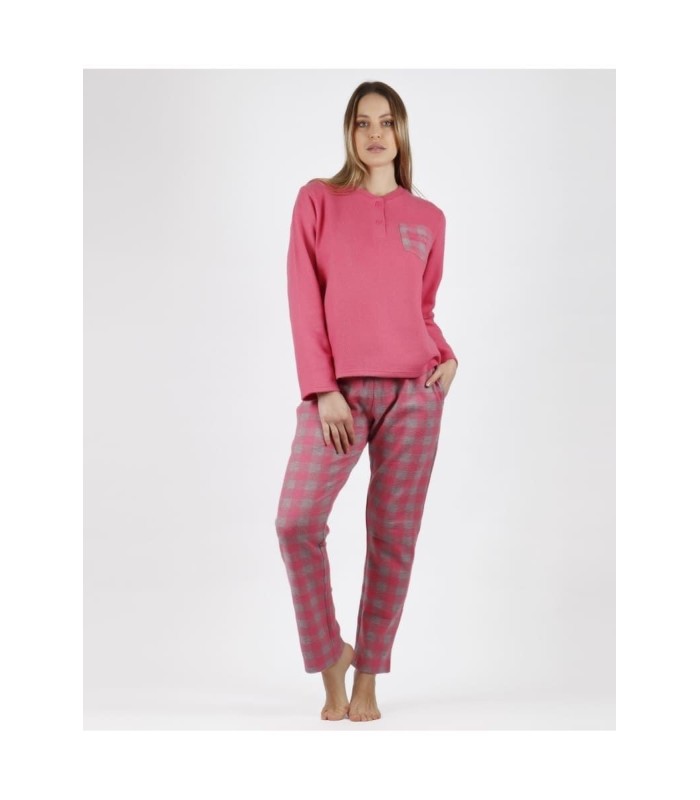 Pijama Punto Algodón Vichy