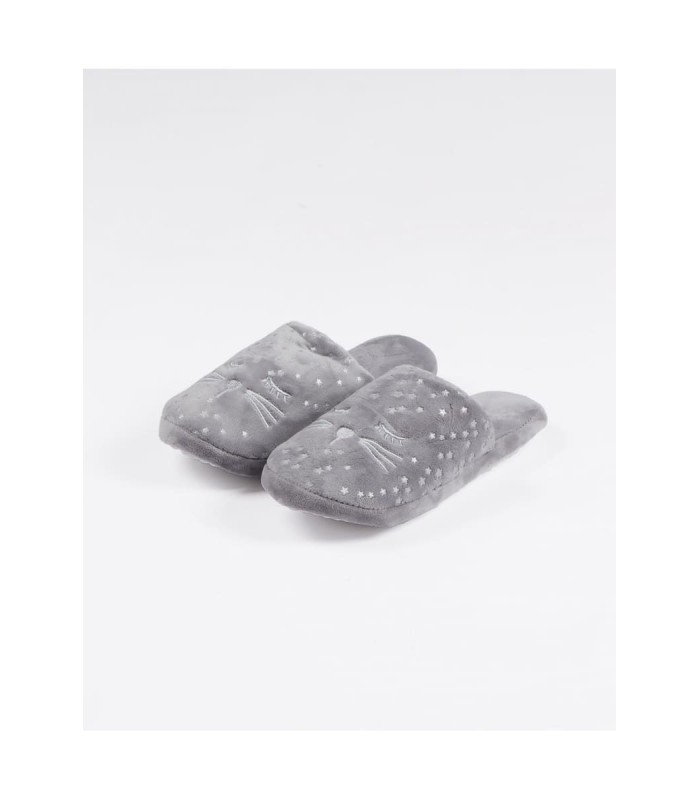 Zapatillas Casa Mujer "Gatito"