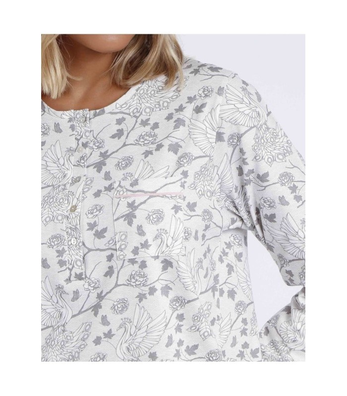 Camisola Manga Larga Romantic Peacock