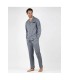 Pijama Abierto Hombre 56580