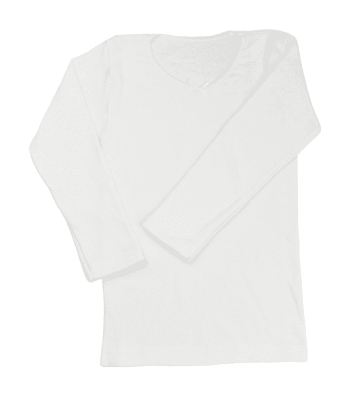 Camiseta Niña Interior Manga Larga Calamaro