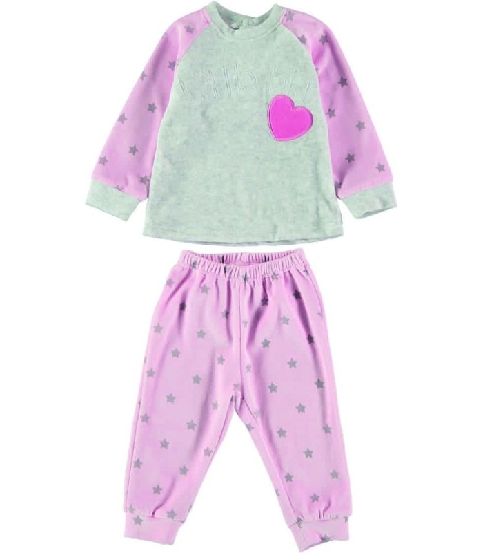 Pijama Niña Tundosado "Little Big Heart"