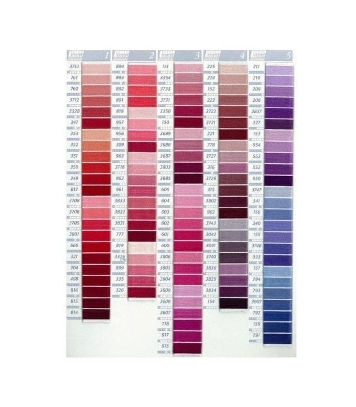 Hilo Mouliné Spécial DMC Color Morado 154