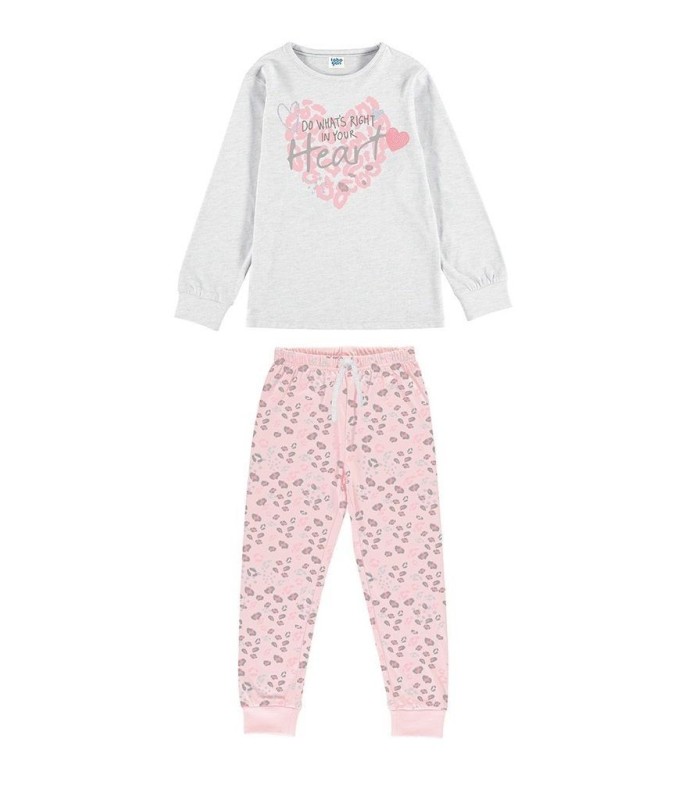 Pijama Niña Manga Larga Fino "In Your Hear"