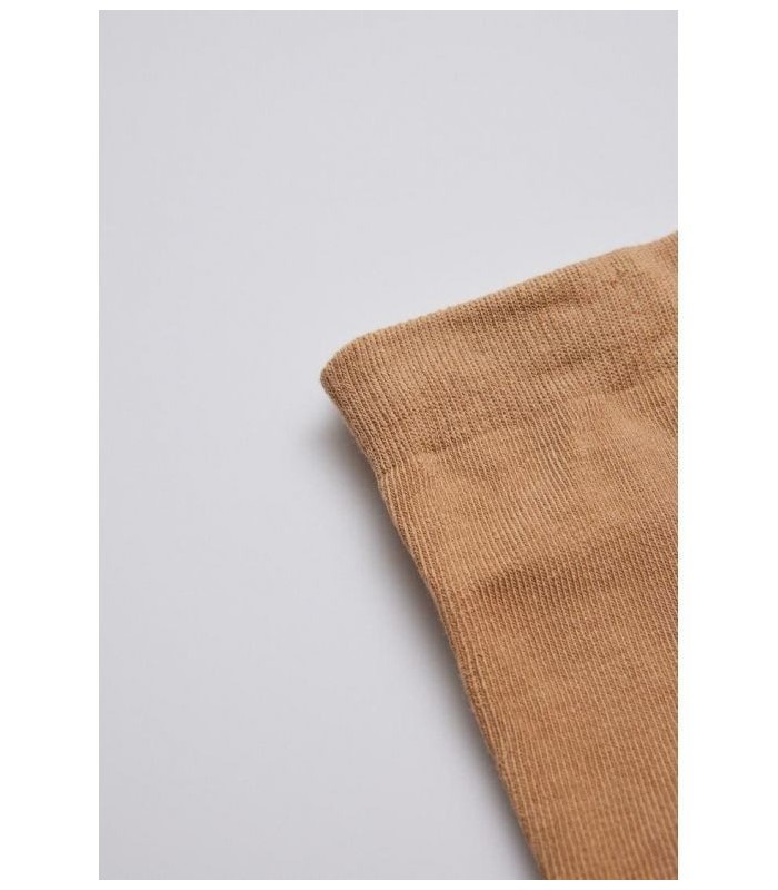 Leotardo Infantil Liso Camel Ysabel Mora 36981