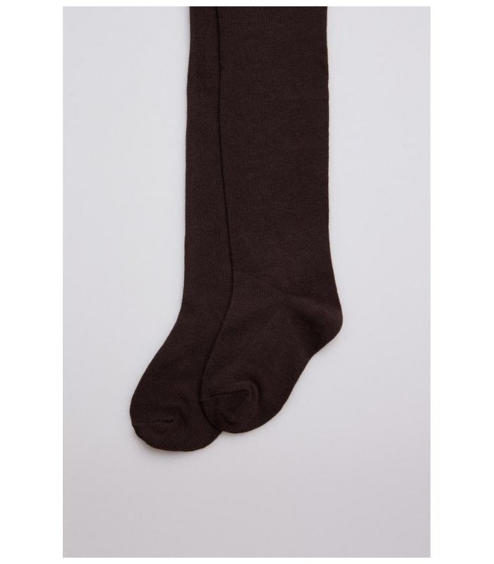 Leotardo Infantil Liso Marrón Ysabel Mora 36981