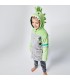 Bata Infantil Niño Coralina "T-REX" Verde