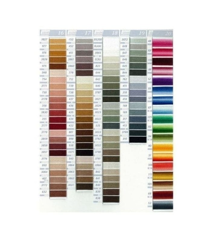 Hilo Mouliné Spécial DMC Color Marrón 435