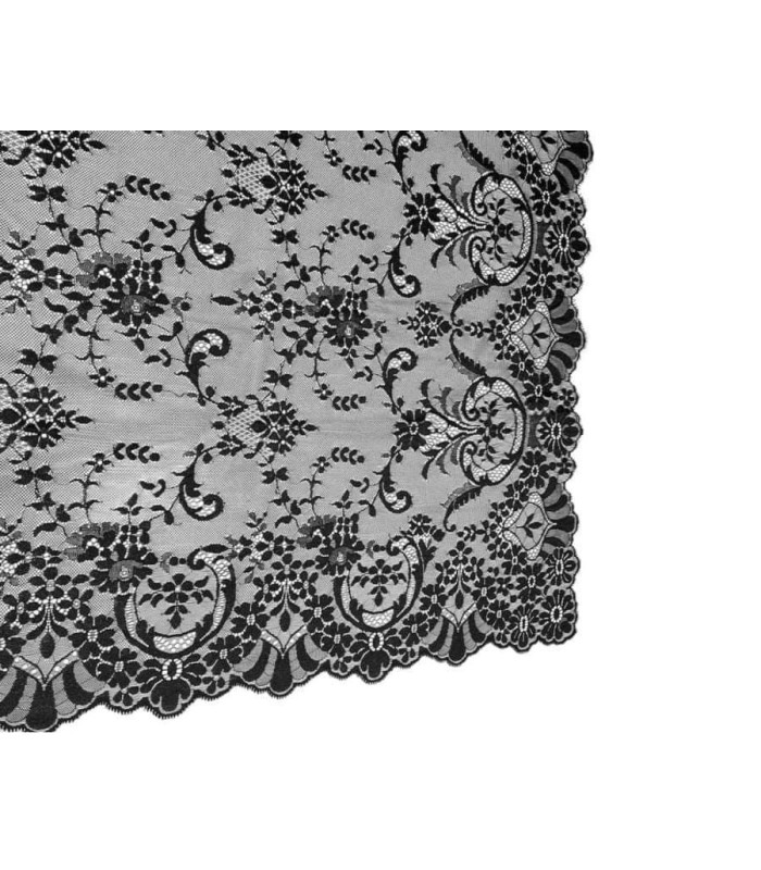 Tocamantilla 81714 Color Negro 100X220