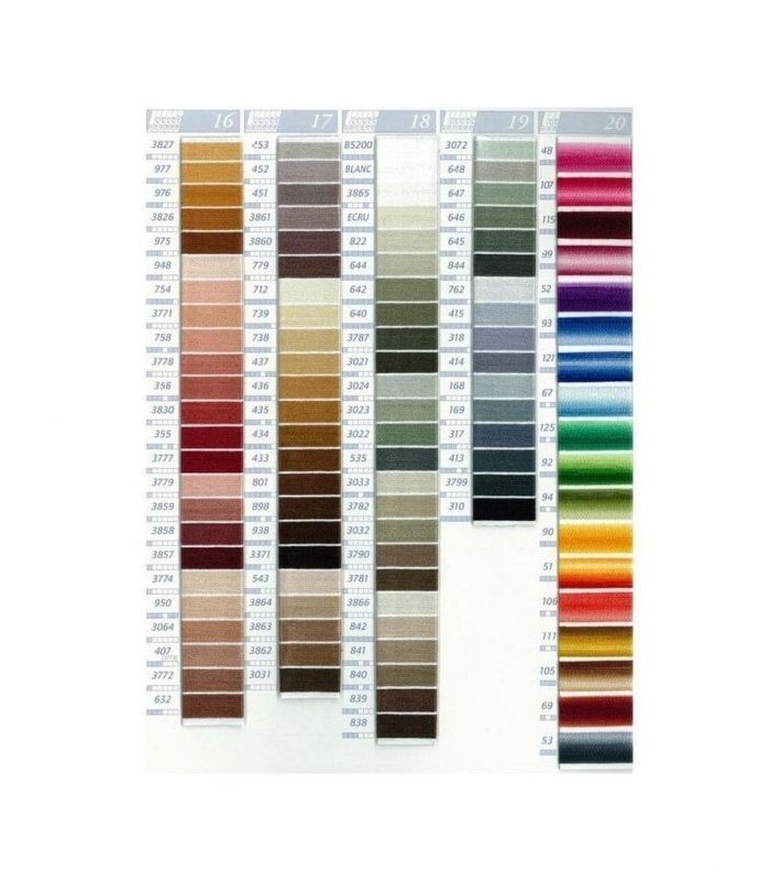 Hilo Mouliné Spécial DMC Color Marrón Claro 167