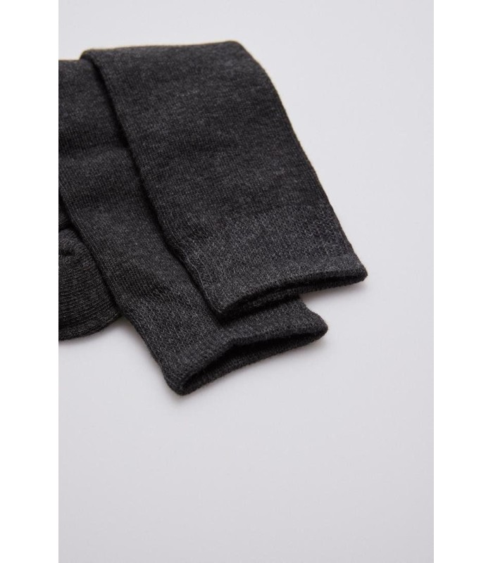 Calcetín Intantil Colegial Largo  Gris Marengo 02815 Ysabel Mora