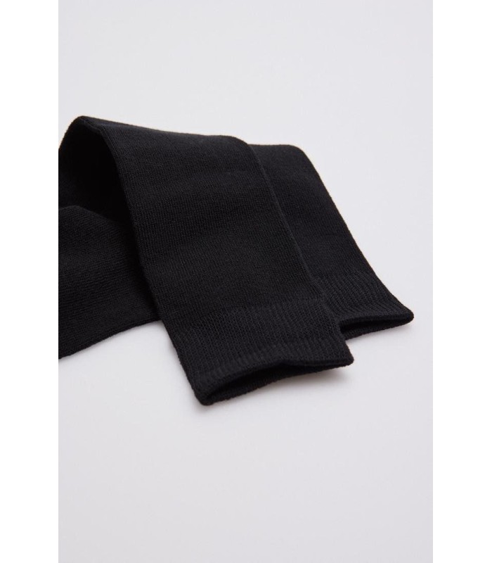 Calcetin Intantil Colegial Largo  Negro 2815