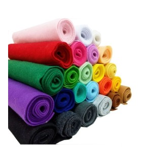 Pliegos de fieltro Múltiples Colores