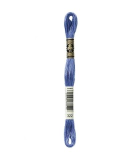 Hilo Mouliné Spécial DMC Azul 322