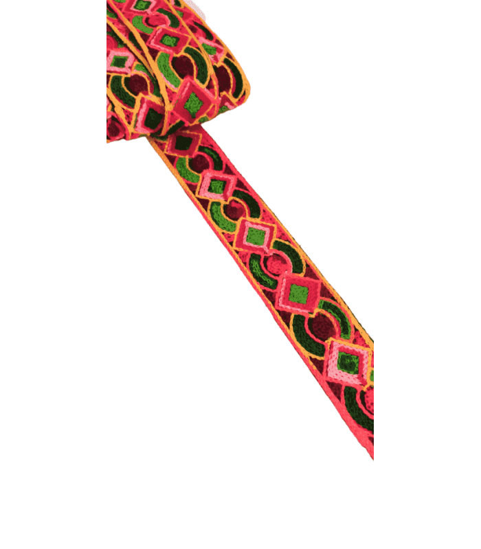 Tapacosturas Lana Geométrico. Varios Anchos