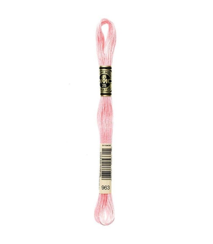 Hilo Mouliné Spécial DMC Rosa Claro 963