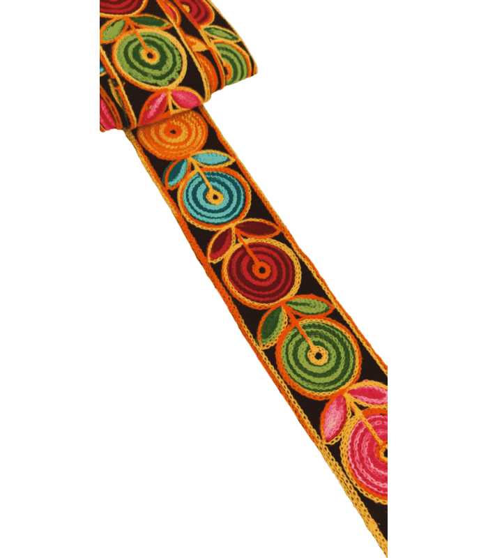 Galón Bordado Lana 6 Cm y 3 Cm