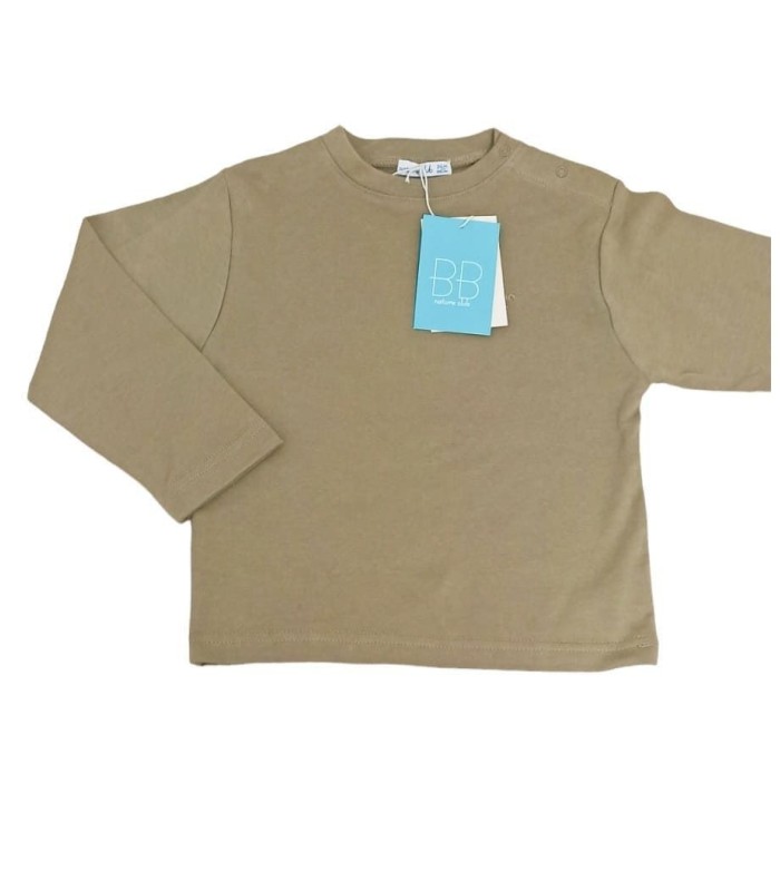 Camiseta Manga Larga Bebé Kaki
