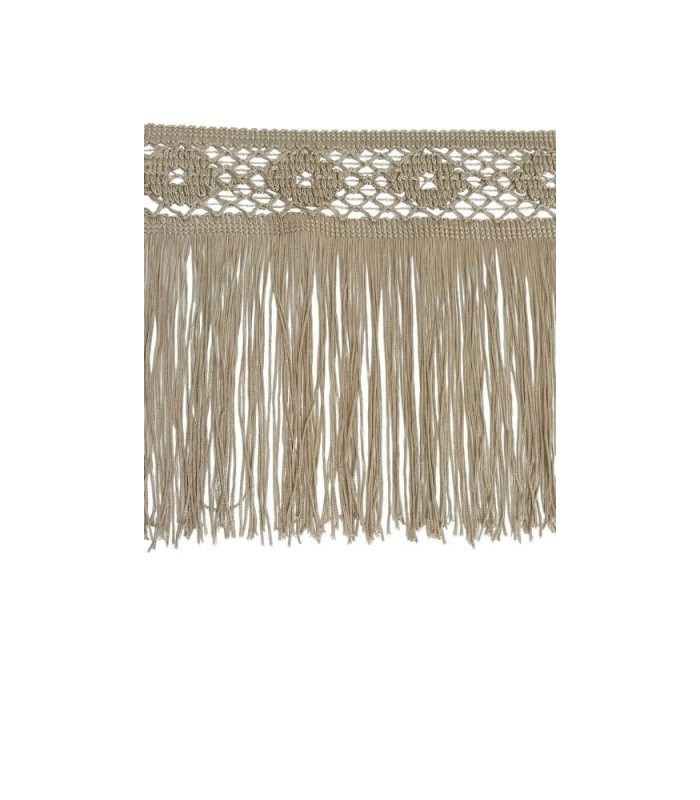 Fleco Cuquillo Calado 18 Cm Color Piedra