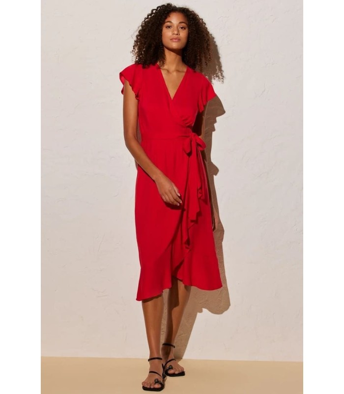 Vestido con Cinturón Lazo