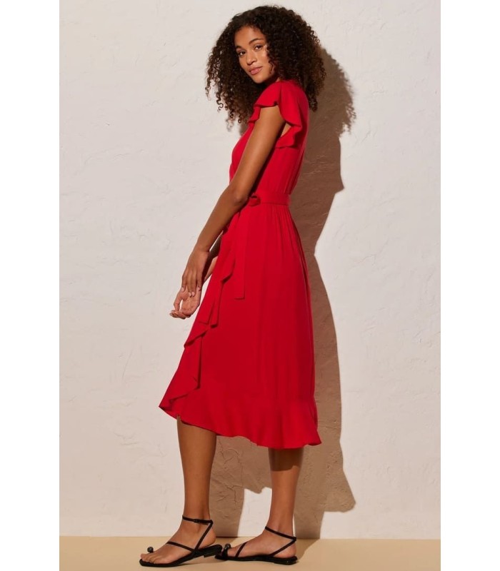 Vestido con Cinturón Lazo