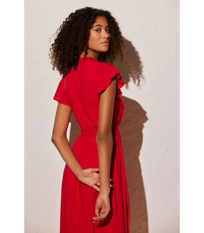 Vestido con Cinturón Lazo