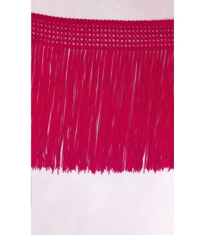 Fleco Cuquillo Calado 30 Cm Rojo