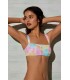 Ysabel Mora Top Bikini Bandeau copa B