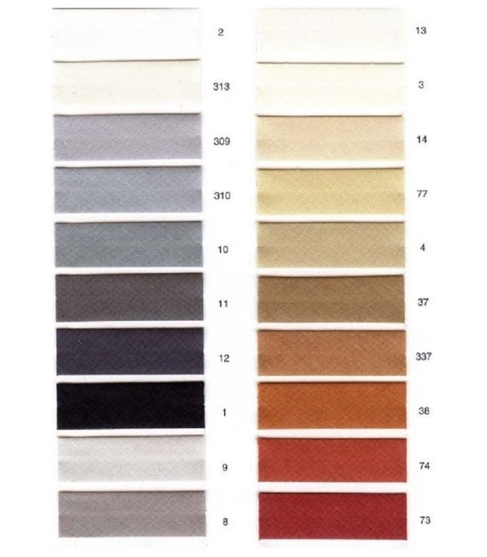 Cinta al Bies Marrón 337 de Batista de 30mm