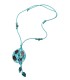 Colgante Azul Turquesa para Mujer