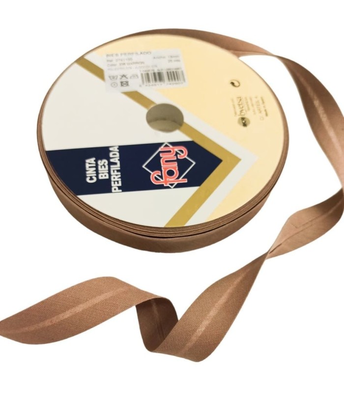 Cinta al Bies Marrón 336 de Batista de 30mm