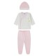 Conjunto Jubón y Polaina con Gorro "Stars" - Rosa