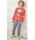 Pijama Niño Interlock "Mask" 23208003 Tobogán