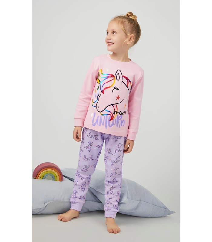 Pijama Niña Interlock "Unicorn" 23207201 Tobogán