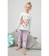Pijama Niña Interlock "Butterfly" 23207208 Tobogán