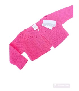 Chaqueta de Perle Para Bebé Color Fucsia