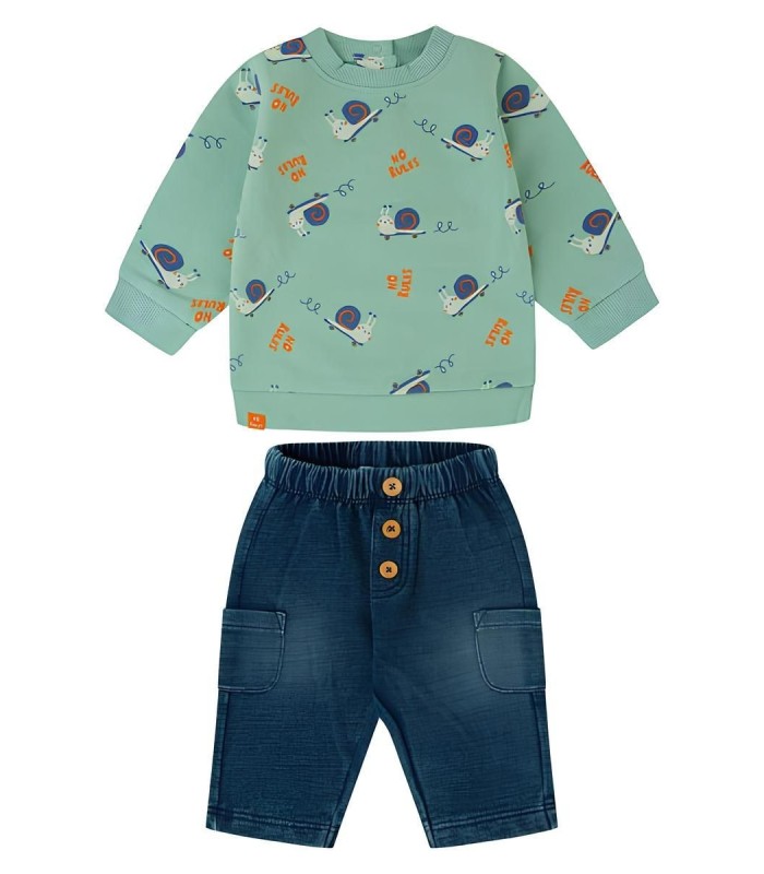 Conjunto Niño 2 piezas 'Caracoles' 23200705 Yatsi Baby