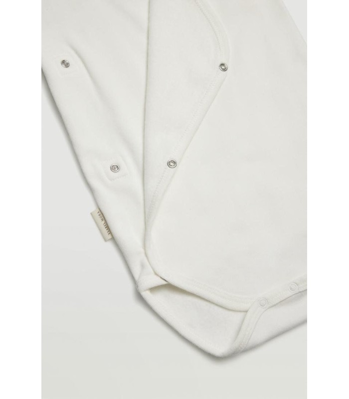 Body Bebé Manga Larga Blanco Ysabel Mora 25011