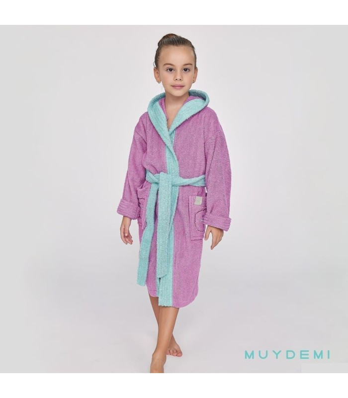 Albornoz Niña Algodón Muydemi 677758