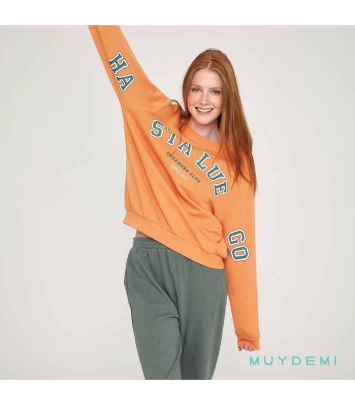 Pijama de Mujer Felpa "Hasta Luego" 270110 Muydemi