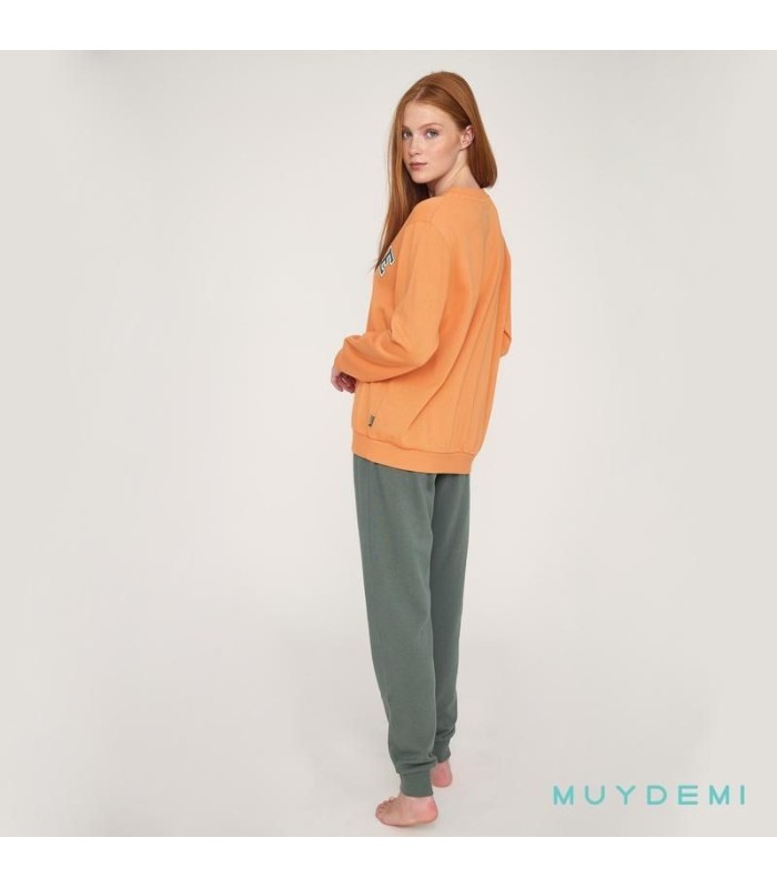 Pijama de Mujer Felpa "Hasta Luego" 270110 Muydemi