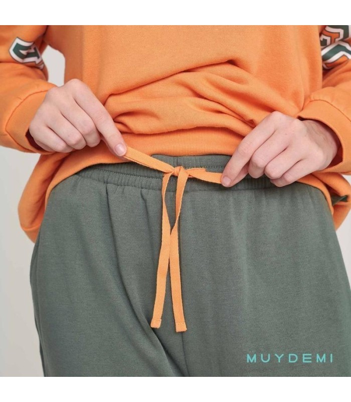 Pijama de Mujer Felpa "Hasta Luego" 270110 Muydemi