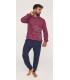 Pijama Hombre Felpa 370114 Muydemi