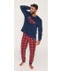 Pijama Hombre Micro Polar "Mistery" 370207 Muydemi