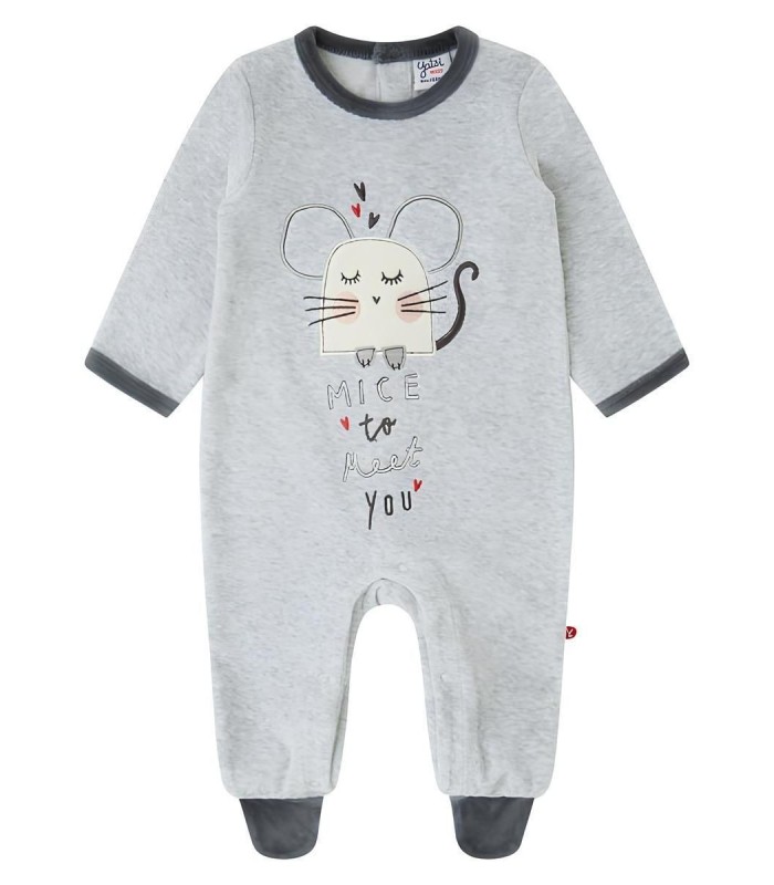 Pelele Niña Tundosado 'Nice to meet you' 23200441 Yatsi Baby