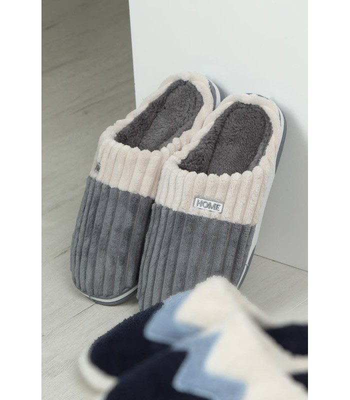 Zapatillas de Casa para Hombre Bicolor 69014 ADMAS 42/43