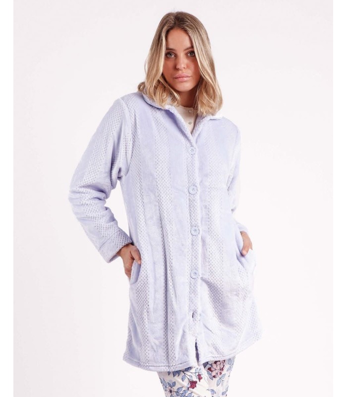 Bata de Casa para Mujer "Indian Scarf" Azul 57414 ADMAS CLASSIC